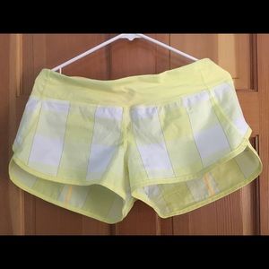 Lululemon size 8 run speed shorts